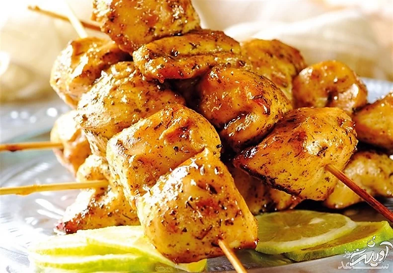 جوجه کباب تابه ای